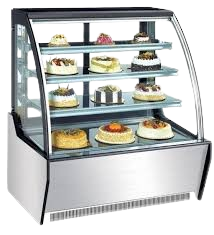 curved glass sweet bakery display removebg preview