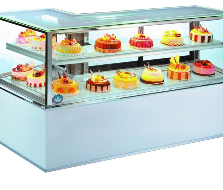 l shape sweet & bakery display