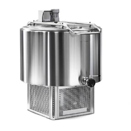 ss round milk chiller